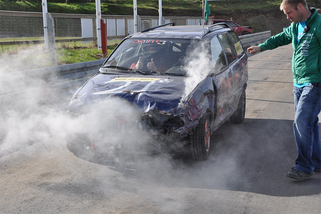 Der blev gået til stålet, da kørerne fra Tegee-Dan Clio Cup holdt afslutning hos FunRace